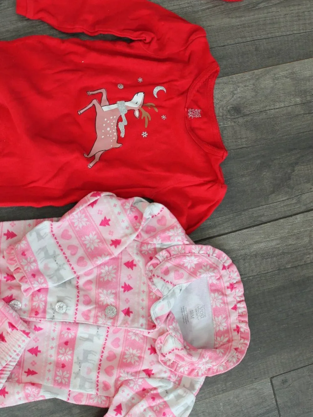 18M Christmas winter pajamas